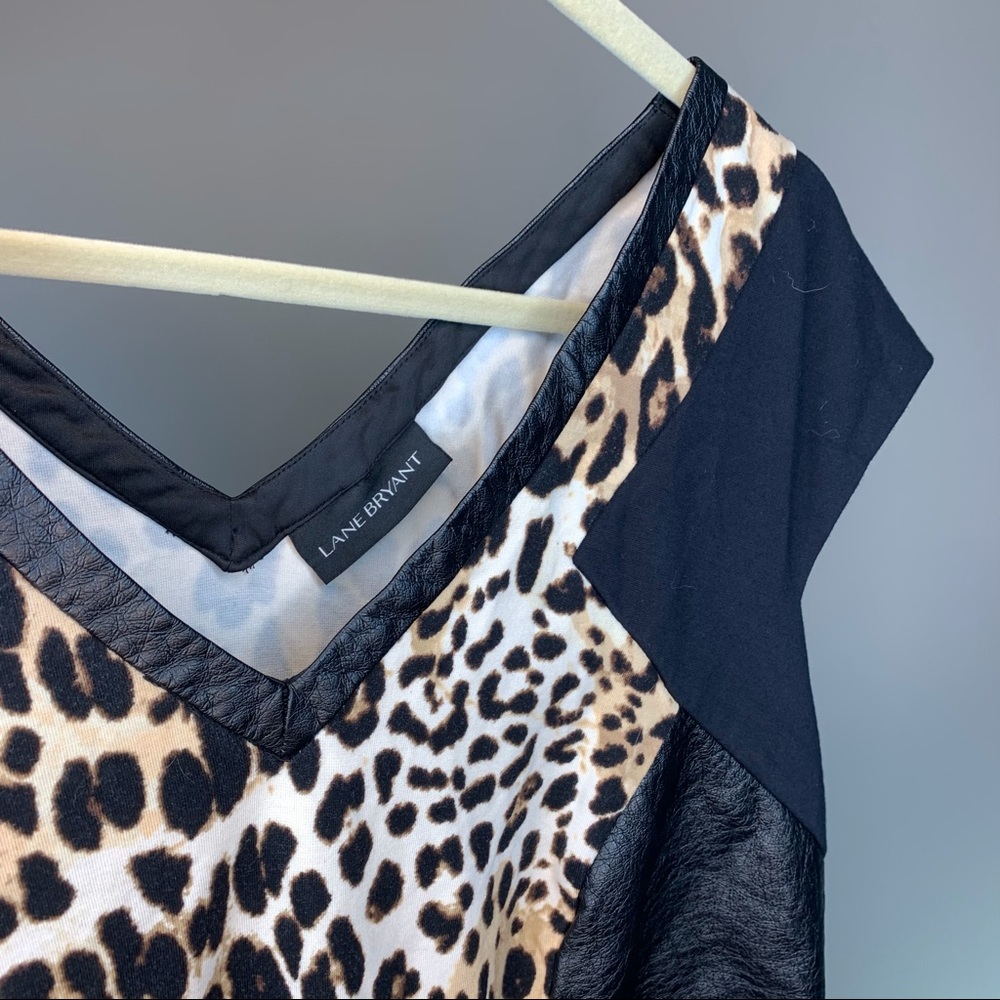 Lane Bryant Leopard Print Dress - Picture 3 of 4